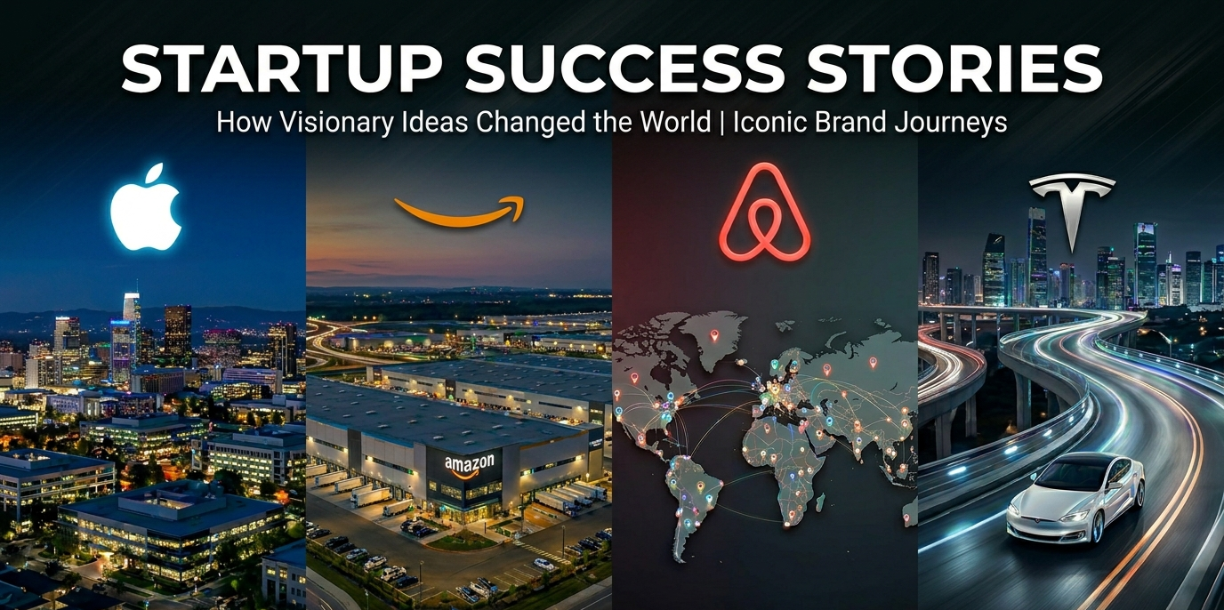4 Startup Success Stories That Started Small and Made Millions