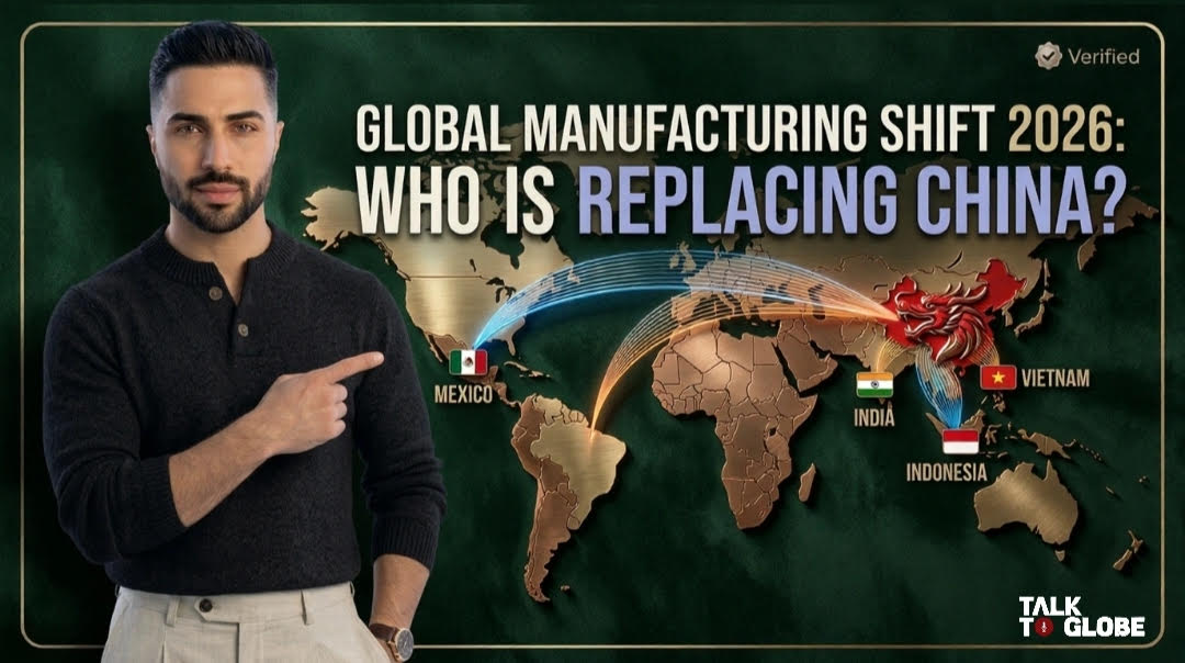 Global Manufacturing Shift 2026:Which Countries Are Replacing China?
