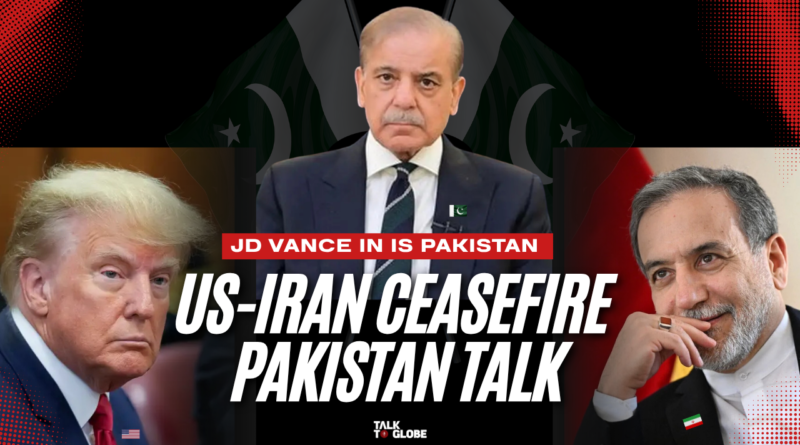US Vice President JD Vance arrives in Islamabad Pakistan for historic US-Iran ceasefire talks April 2026