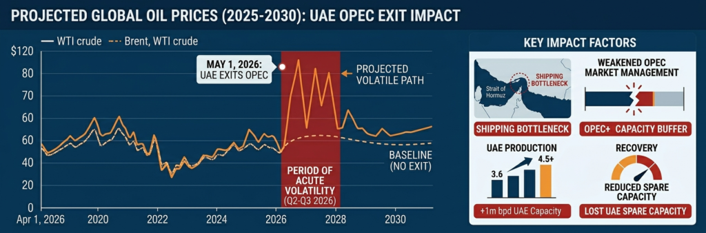 global oil prices after UAE OPEC exit 2026