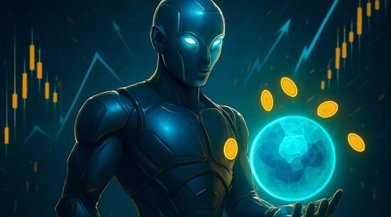 $500B AI gold rush 2026 AI robot holding digital money and exploding charts