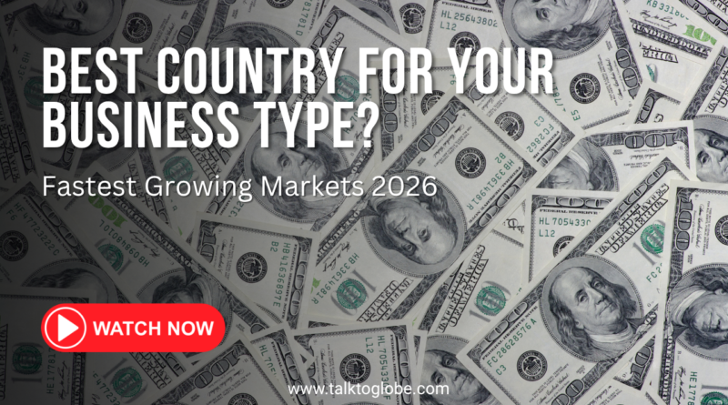 fastest growing markets 2026 global economic growth countries data analysis