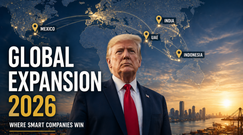 global expansion strategy for businesses entering international markets 2026