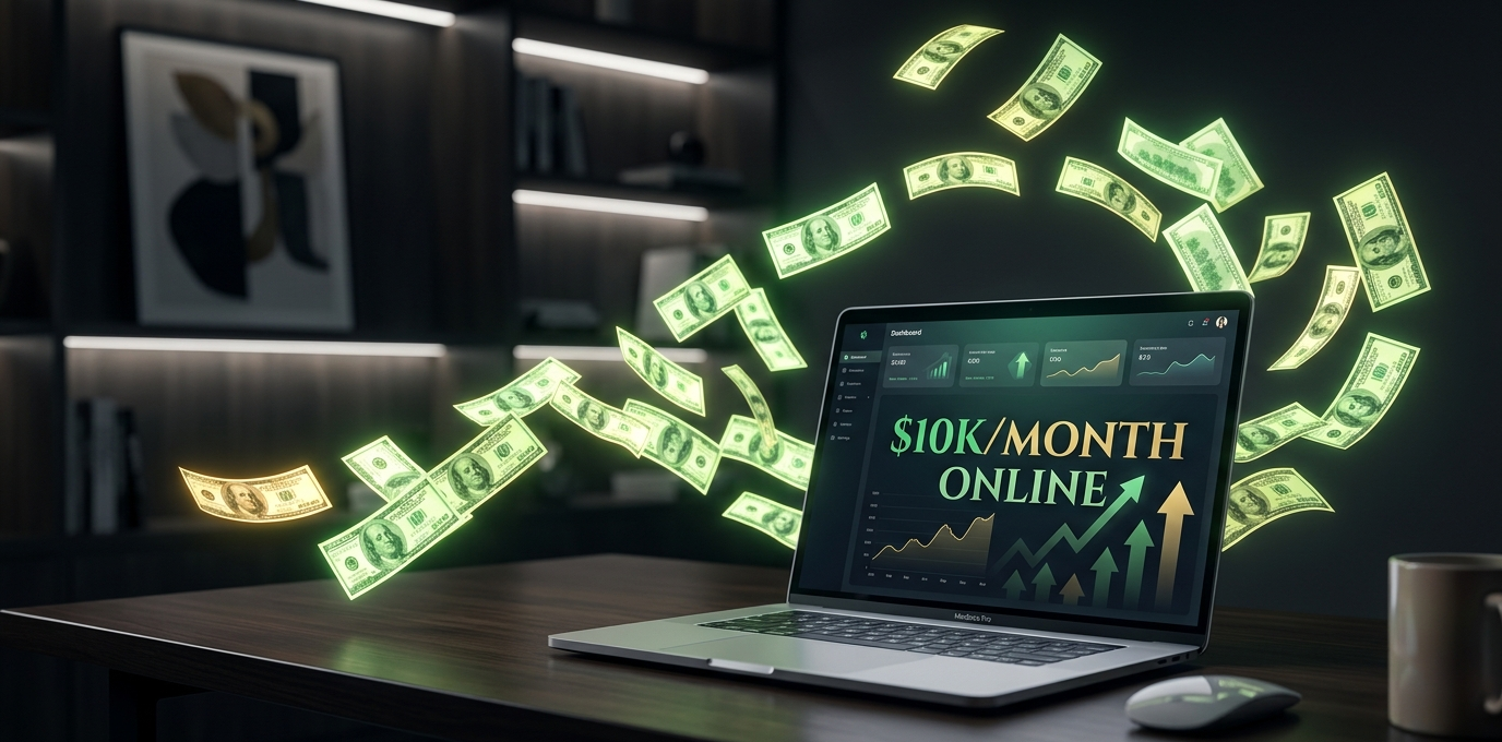 How People Are Making $10,000/Month Online in 2026 (Without a Full-Time Job)