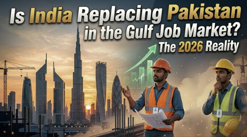 India replacing Pakistan Gulf job market 2026