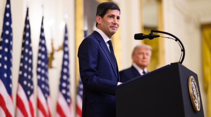 Kevin Warsh after taking office as Federal Reserve Chairman in 2026