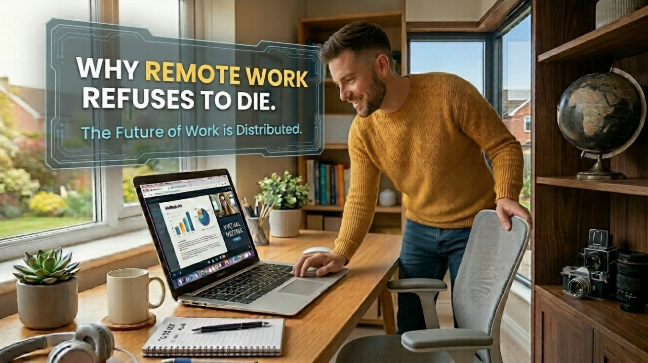 Why Remote Work Refuses to Die? Even When Companies Want Workers Back